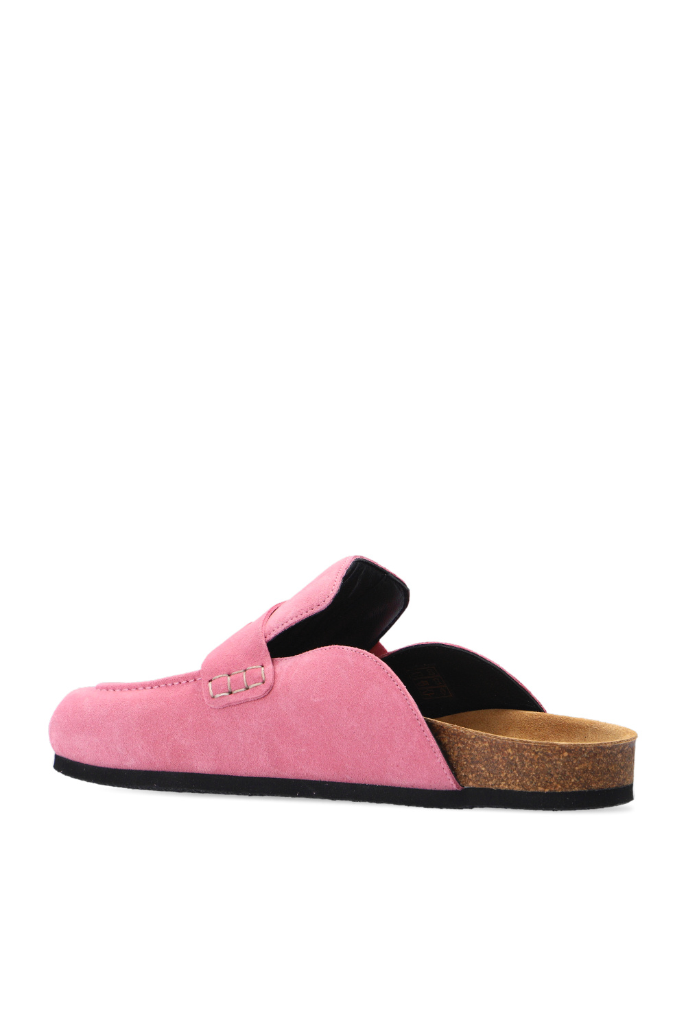 ＊JW ANDERSON＊ Suede Slide Sandal JW Anderson Biker Suede Zipper Crisscross Sandals | Neiman